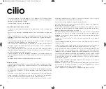 Preview for 16 page of Cilio DRIP MASTER User Manual