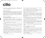 Preview for 27 page of Cilio DRIP MASTER User Manual