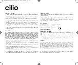 Preview for 29 page of Cilio DRIP MASTER User Manual