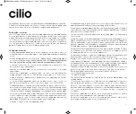 Preview for 33 page of Cilio DRIP MASTER User Manual