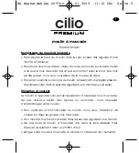 Preview for 5 page of Cilio Premium 6097 Series Operating Instructions Manual