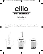 Preview for 3 page of Cilio Premium Laura Instructions Manual