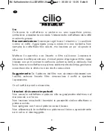 Preview for 8 page of Cilio Premium Laura Instructions Manual