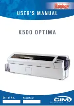 CIM K 500 Optima User Manual preview