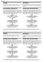 Preview for 7 page of CIM K400 OPTIMA Operator'S Manual