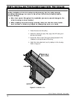 Preview for 16 page of Cima Above Ceiling ElectriScreen Owner'S Manual