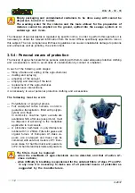 Preview for 20 page of Cima BLITZ 45 Operation And Maintenance Instruction