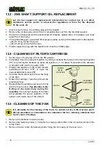 Preview for 78 page of Cima BLITZ 45 Operation And Maintenance Instruction