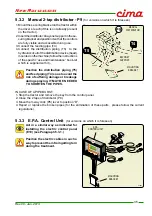 Preview for 43 page of Cima New Plus Maintenance Instruction