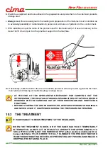 Preview for 56 page of Cima New Plus Maintenance Instruction