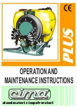 Cima Plus 42 Operation And Maintenance Instructions preview