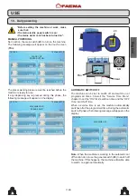 Preview for 63 page of Cimbali FAEMA Use And Installation