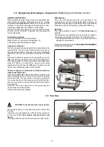 Preview for 14 page of Cimbali S39 TouchScreen Use And Installation