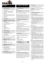 Preview for 2 page of CIMCO 10 6300 Operating Instructions Manual