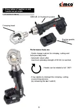 Предварительный просмотр 5 страницы CIMCO 10 6300 Operating Instructions Manual