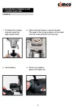 Preview for 7 page of CIMCO 10 6300 Operating Instructions Manual