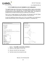 Preview for 37 page of Cimel CE318-T User Manual