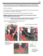 Предварительный просмотр 13 страницы CIMLINE K5 Operator'S Instruction Manual