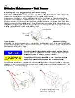 Предварительный просмотр 34 страницы CIMLINE M Series Owner'S And Operator'S Manual