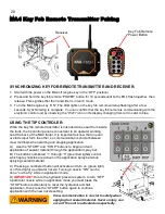 Предварительный просмотр 20 страницы CIMLINE MA4 Owner'S/Operator'S Manual