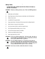 Preview for 4 page of CIMLINE MATRIX 1500 Owner'S/Operator'S Manual