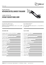 Предварительный просмотр 1 страницы CIMmed 431 Assembly Instruction Manual