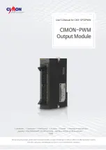 Предварительный просмотр 1 страницы Cimon CM3-SP32PWM User Manual