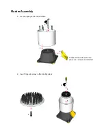 Предварительный просмотр 2 страницы cimuka YL-PL-CW02-C Assembly & User Manual