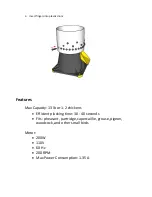 Предварительный просмотр 3 страницы cimuka YL-PL-CW02-C Assembly & User Manual