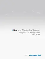 Preview for 1 page of Cincinnati Bell iMeet and Plantronics Voyager Quick Manual