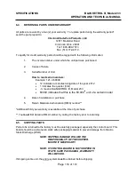 Preview for 116 page of Cincinnati Sub-Zero BLANKETROL III 233 Operation And Technical Manual