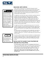 Preview for 62 page of Cincinnati Sub-Zero ZP Series Installation, Operation & Maintenance Manual