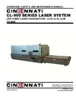 Cincinnati CL-900 Series Manual preview