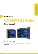 Предварительный просмотр 1 страницы Cincoze CO-100/P1101 Series User Manual