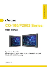 Cincoze CO-100/P2002 Series User Manual preview