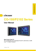 Cincoze CO-100/P2102 Series User Manual preview