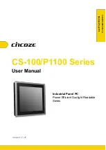 Предварительный просмотр 1 страницы Cincoze CS-100/P1100 Series User Manual