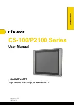 Cincoze CS-100/P2100 Series User Manual preview