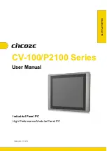 Предварительный просмотр 1 страницы Cincoze CV-100-P2100 Series User Manual