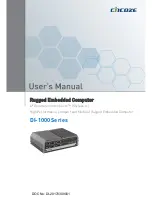 Cincoze DI-1000 Series User Manual предпросмотр