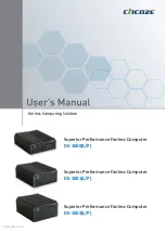 Preview for 1 page of Cincoze DS-1000 Series User Manual