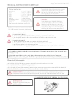 Preview for 5 page of Cinderella Classic NA User Manual