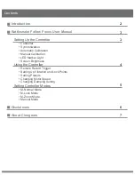 Preview for 2 page of Cinegears CG-FC821 User Manual