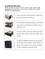 Preview for 4 page of CineRAID Home CR-H458 Quick Start Manual