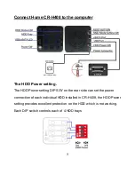 Preview for 5 page of CineRAID Home CR-H458 Quick Start Manual