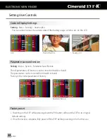 Preview for 22 page of Cineroid EVF 4C User Manual