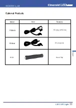 Предварительный просмотр 11 страницы Cineroid L10C User Manual