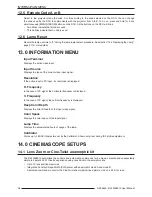 Preview for 28 page of Cineversum Black Wing MK 2014 R599840 User Manual