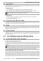 Preview for 23 page of Cineversum Black Wing MK 2015 R599850 User Manual