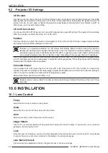 Preview for 24 page of Cineversum Black Wing MK 2015 R599850 User Manual